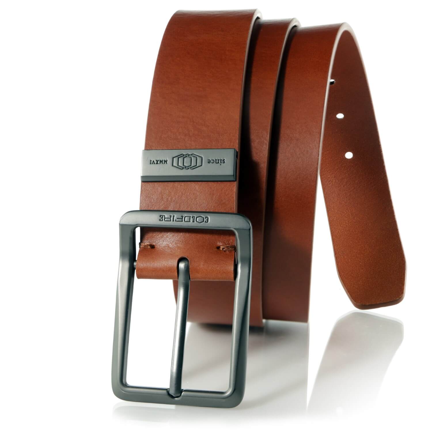 Classic Leather Belt Brown - Nordic EDC