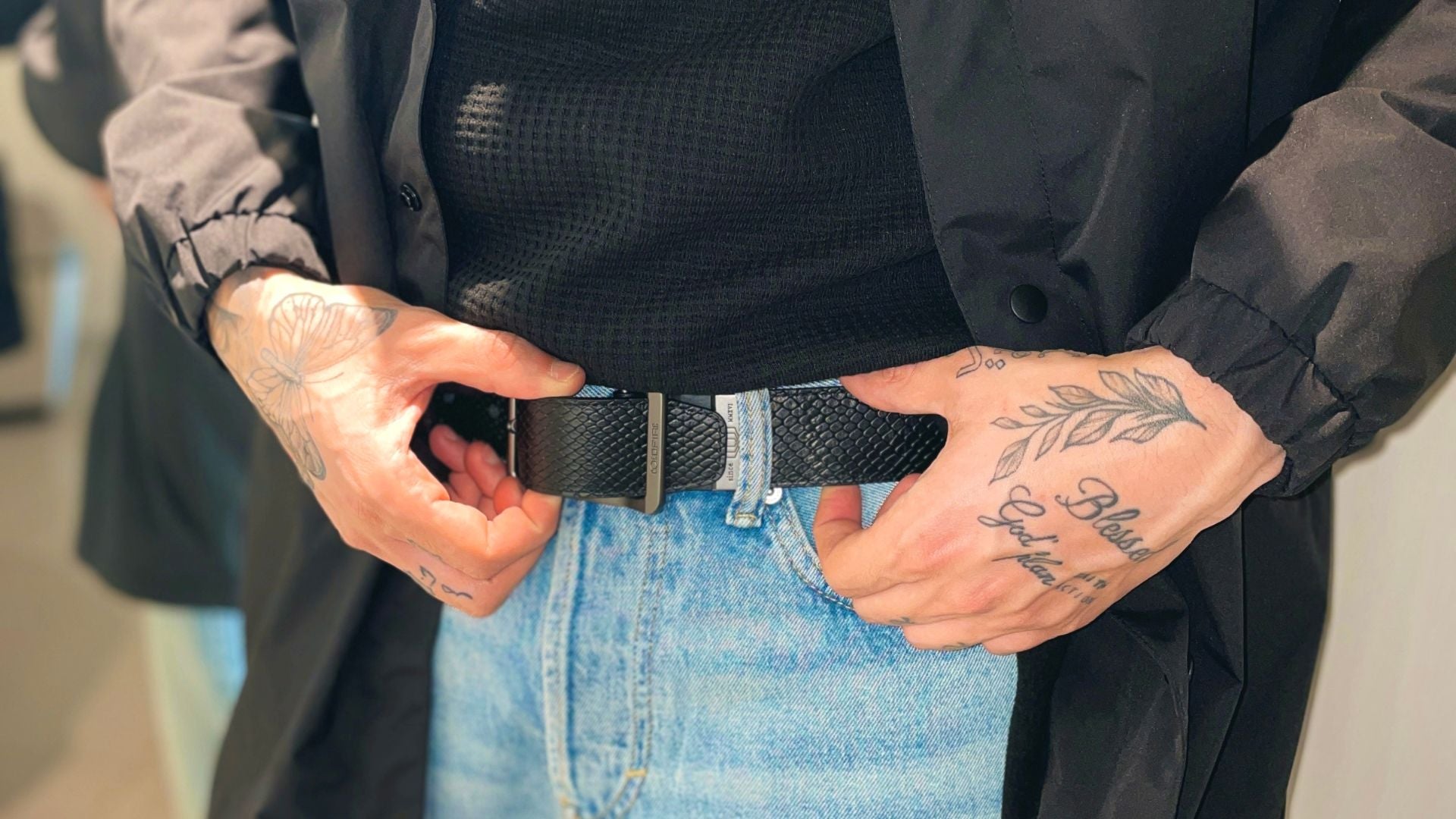 coldfire black men's belt for every occasion