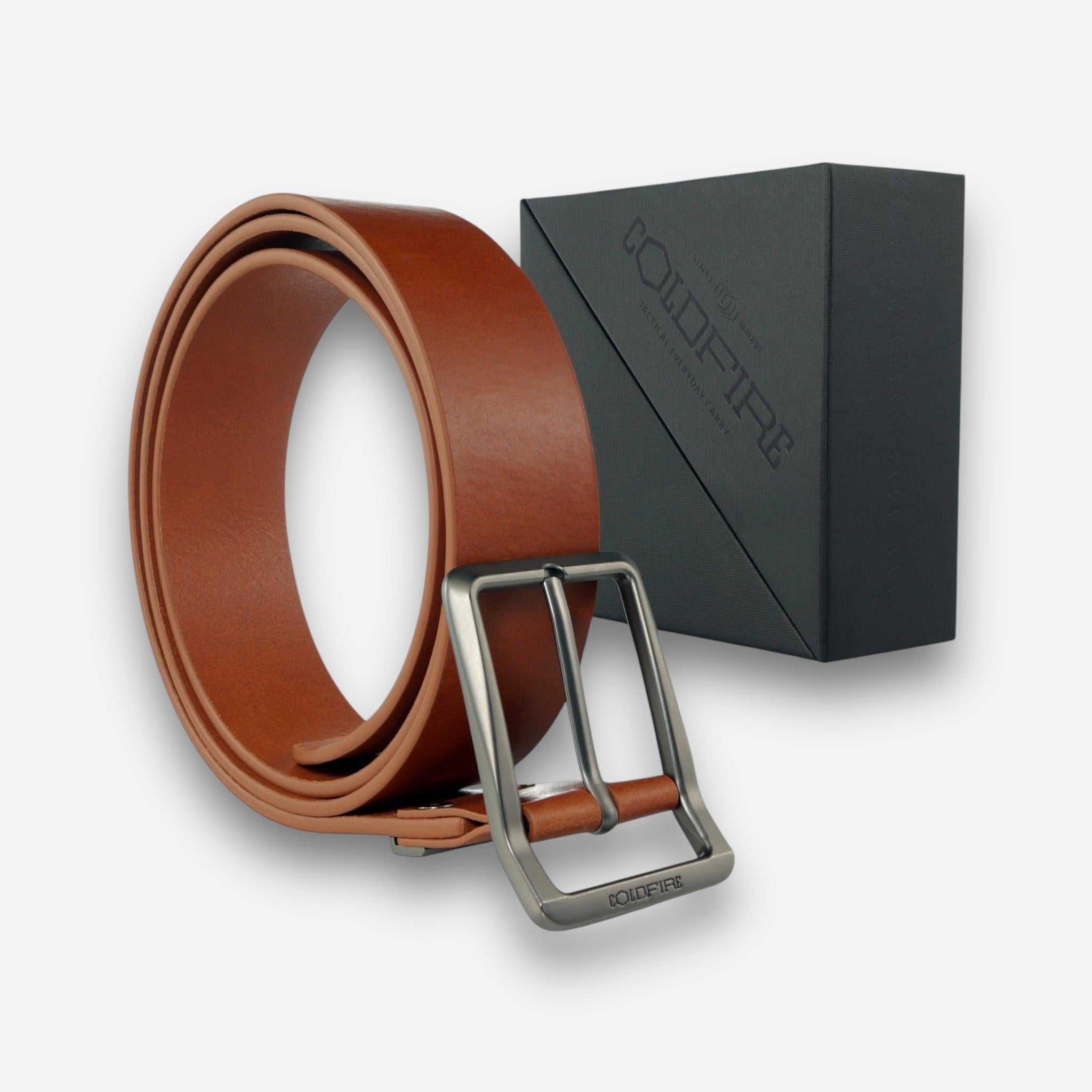 Titan Cognac Belt-Men's Leather Belt-COLDFIRE