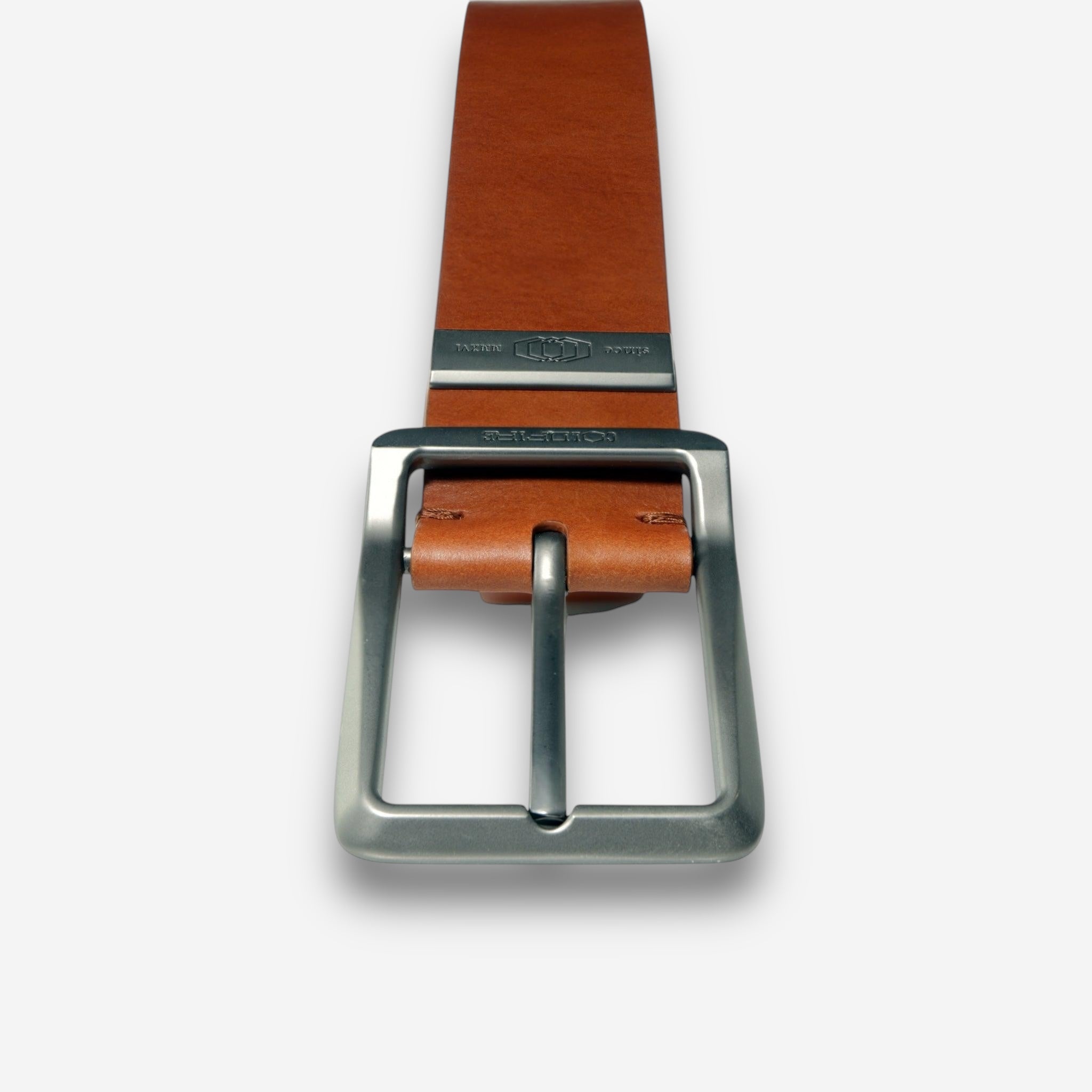 Titan Cognac Belt-Men's Leather Belt-COLDFIRE