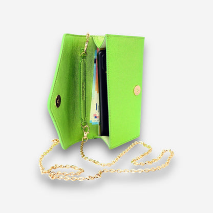 Whisper Gold - Fresh Green-crossbody bag-COLDFIRE