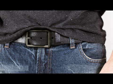 COLDFIRE Casual Men's Leather Belts | Heavy Duty EDC Belt