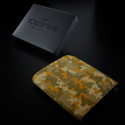 Unisex Wallet 6cc & Coin Pocket - Mandarin | COLDFIRE - lifestyle