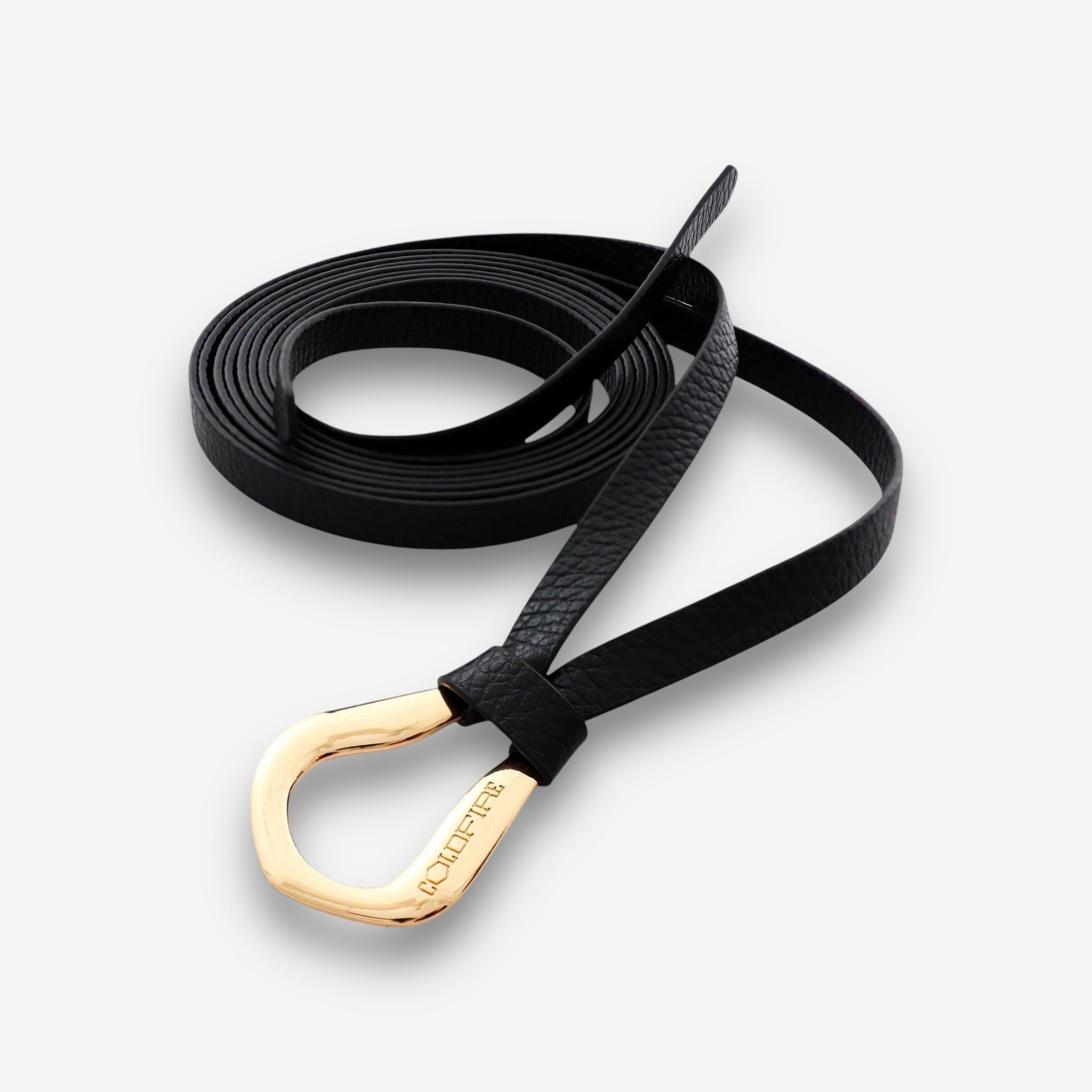 Elysian Knot Belt - Black Gold-women's belt-COLDFIRE